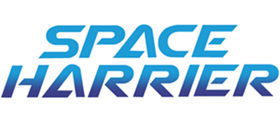 Space Harrier logo for Amiga